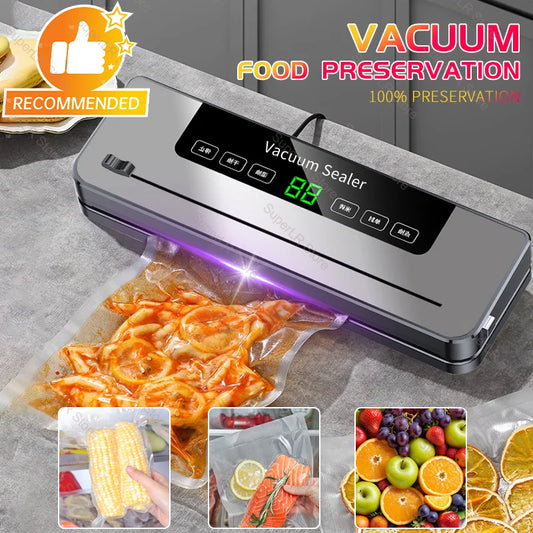 FreshSeal Pro: Vacuum Sealer with Cutter and Touch Display