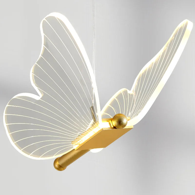 Nordic Butterfly Glow Pendant Lamp