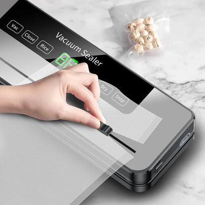 FreshSeal Pro: Vacuum Sealer with Cutter and Touch Display