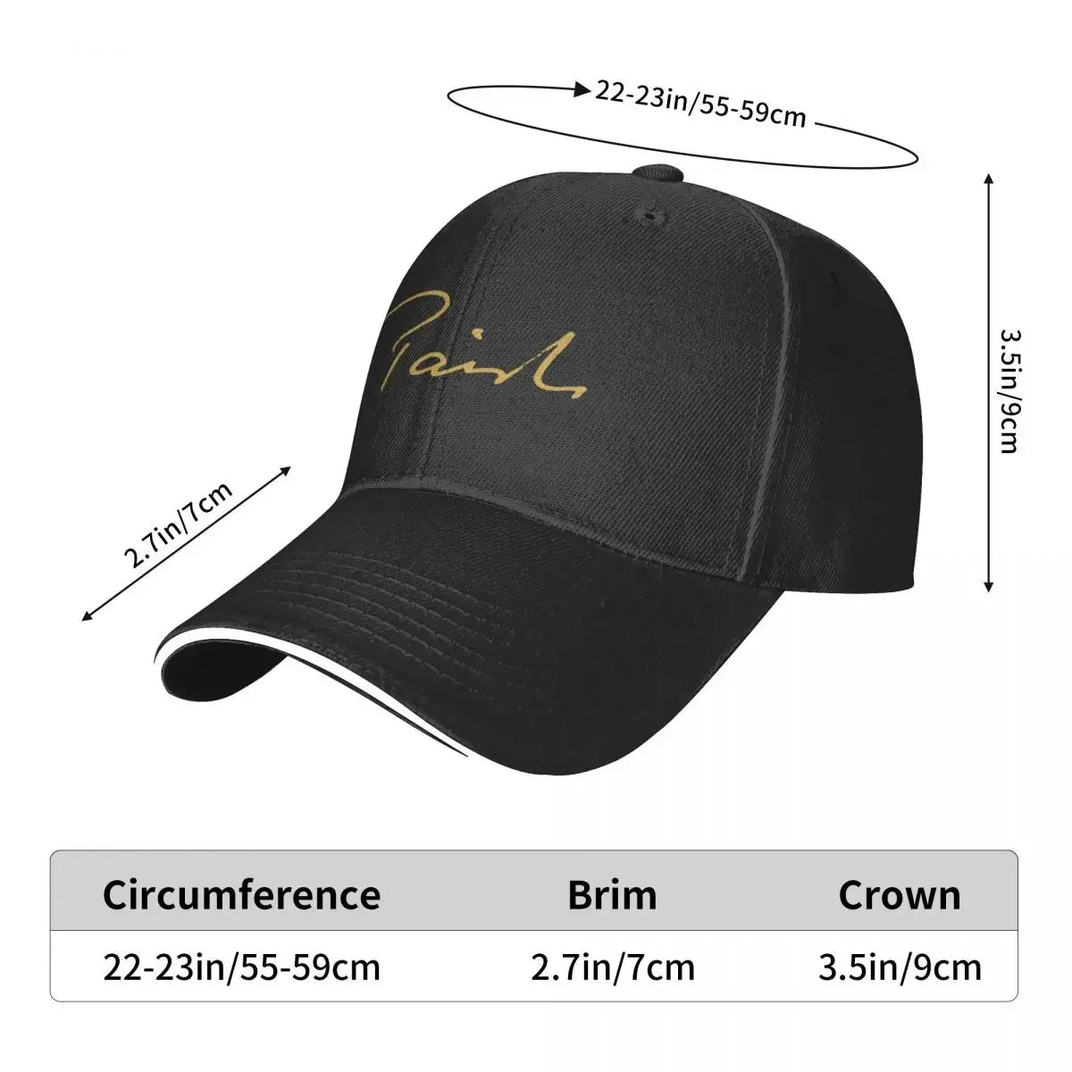 Paiste Cymbals Design Baseball Cap