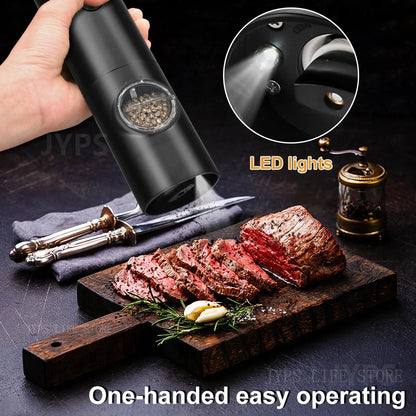 SpiceMaster Pro – Automatic Salt & Pepper Grinder