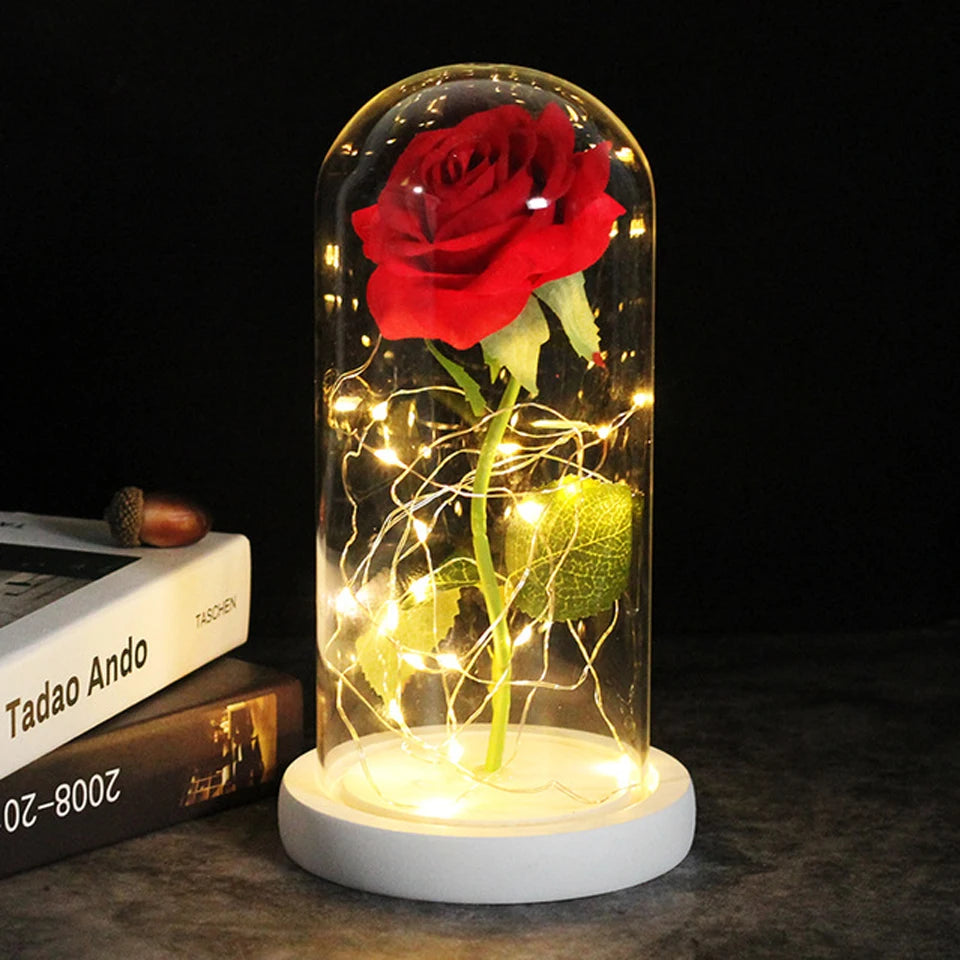 Everlasting Galaxy Rose: Enchanted Gift for Romantic Occasions