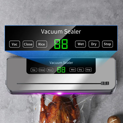 FreshSeal Pro: Vacuum Sealer with Cutter and Touch Display