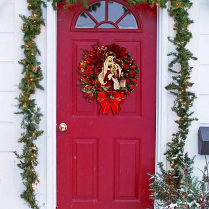 Glow & Holly LED Christmas Wreath