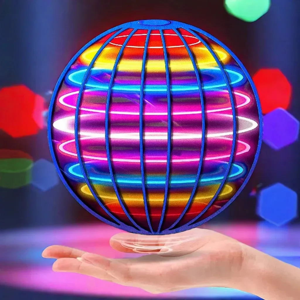 Flying Orb Magic: Dazzling Stunts & LED Entertainment