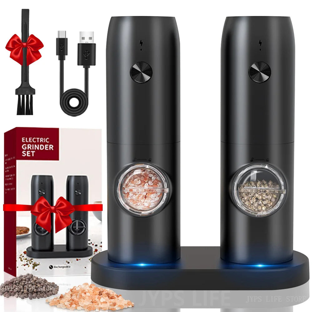 SpiceMaster Pro – Automatic Salt & Pepper Grinder